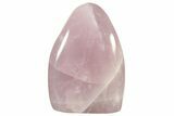 Free-Standing, Polished Rose Quartz - Madagascar #230149-1